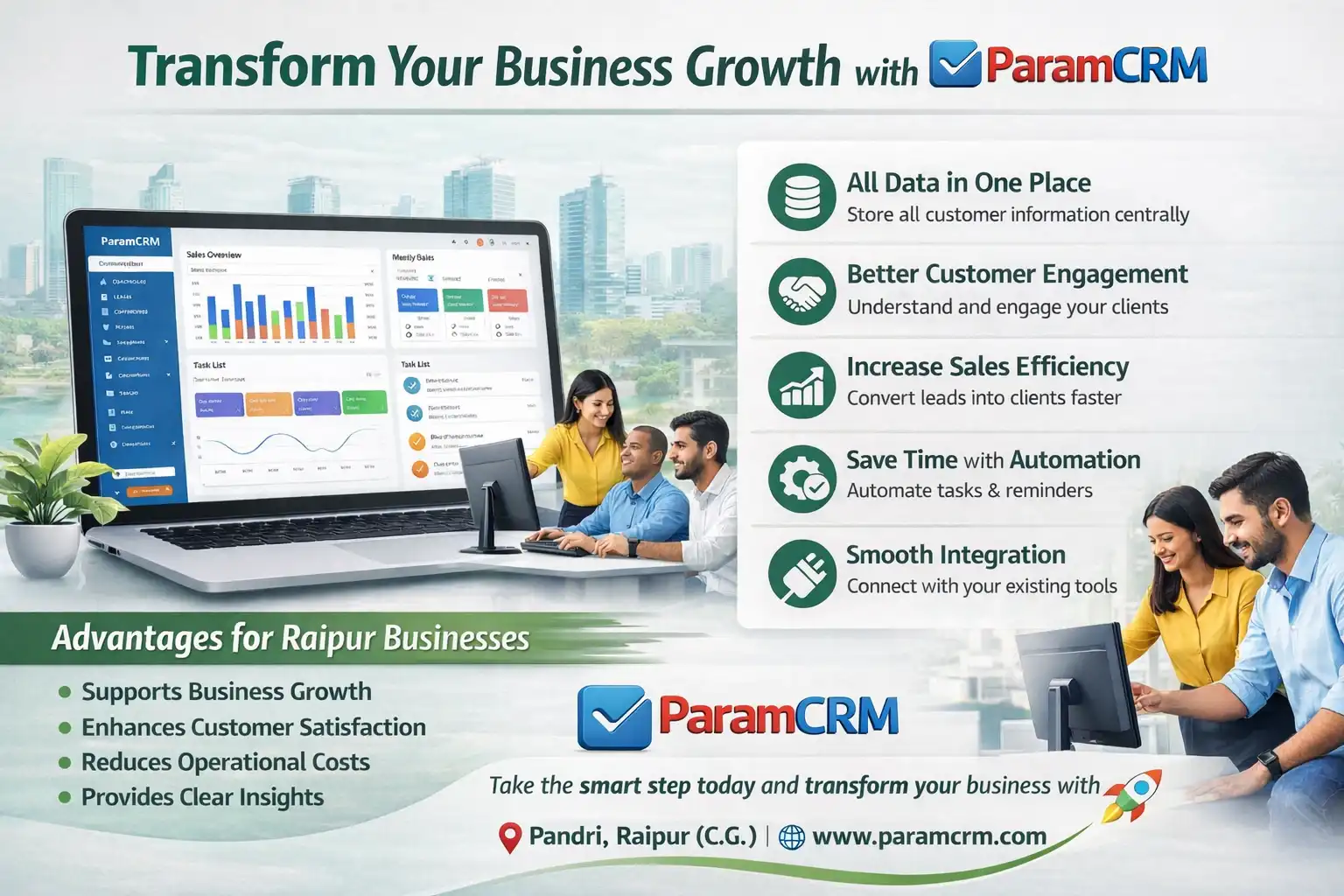Transform Your Business Growth with ParamCRM