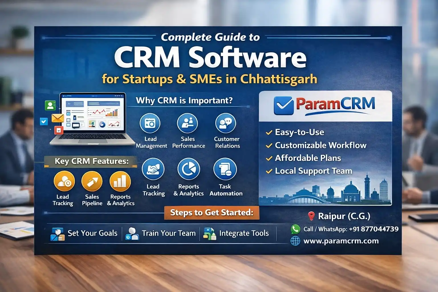 Complete Guide to CRM Software for Startups and SMEs in Chhattisgarh