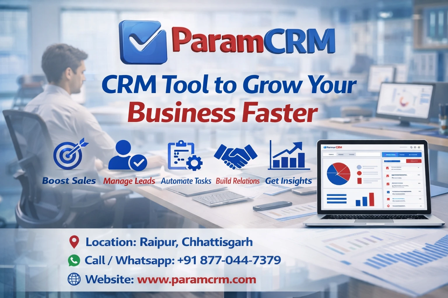 ParamCRM CRM Tool to Grow Your Business Faster