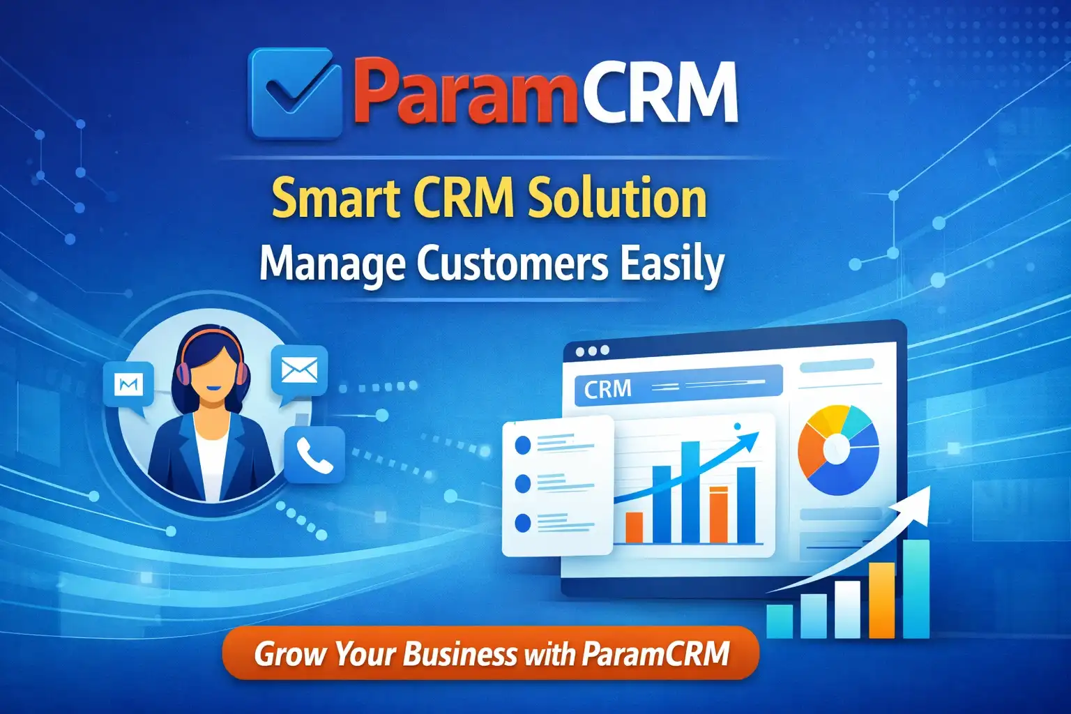 ParamCRM CRM Solution to Manage Customers Easily
