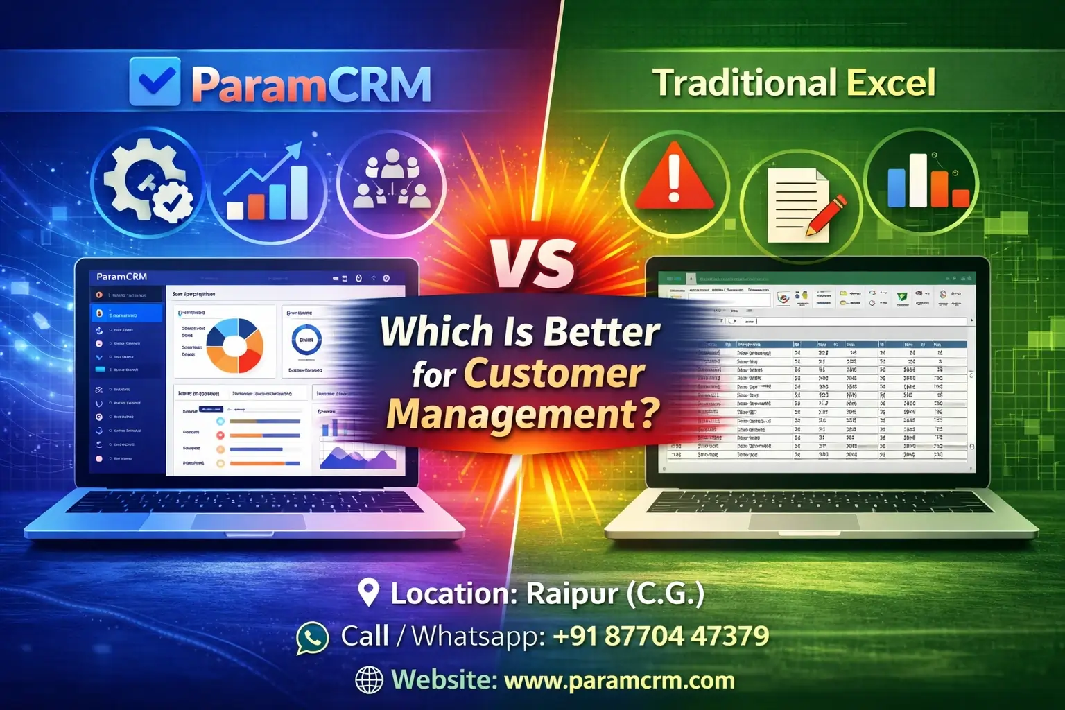 ParamCRM vs Traditional Excel Which Is Better for Customer Management